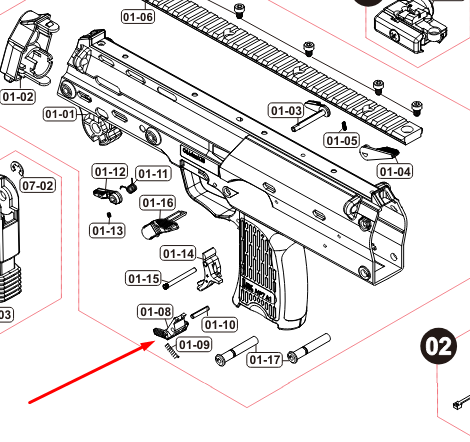 VFC MP7A1 AEG NO108 VGB0MAG090