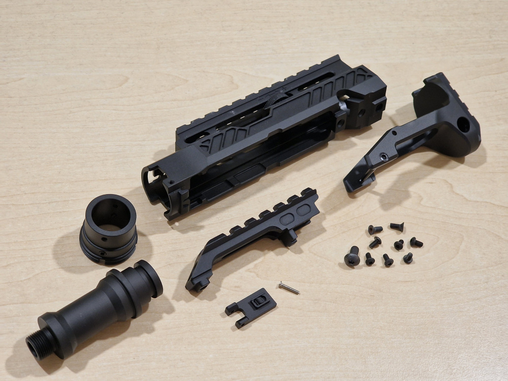 Купить 5KU 15207 AAP-01 Carbine Kit TYPE-A BLACK для страйкбола по цене ...