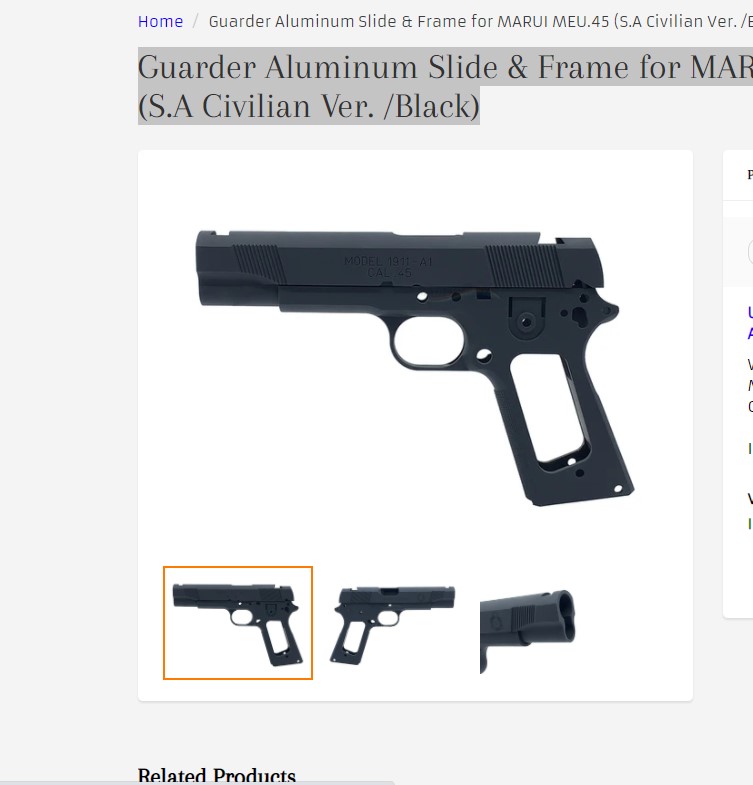 Guarder MARUI MEU45
