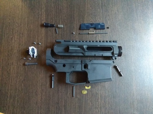 Купить RETRO ARMS CNC receiver AR15 - B для страйкбола по цене 19