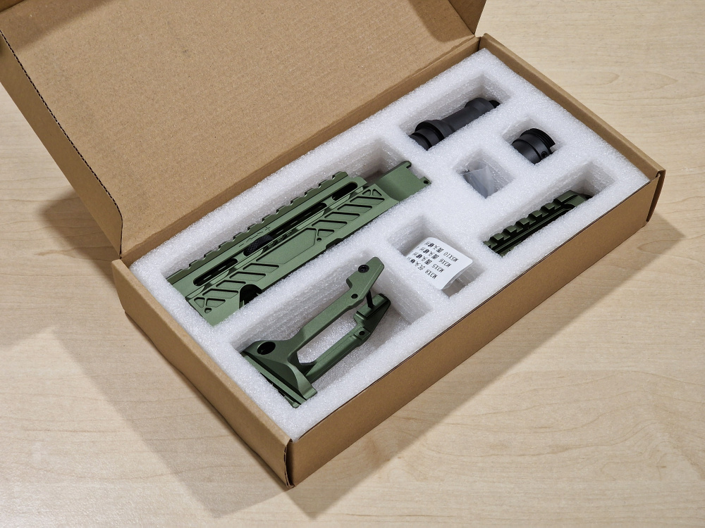 Купить 5KU 15208 AAP-01 Carbine Kit TYPE-A GREEN для страйкбола по цене ...