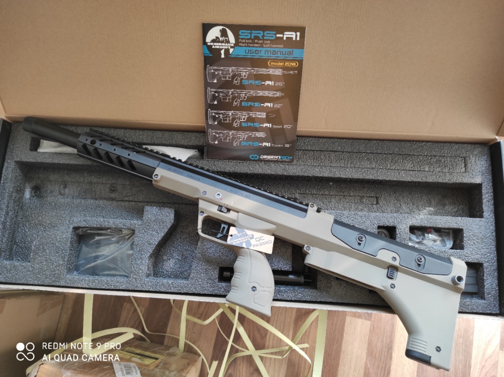 ★超堅牢！TNT　Silverback SRS シリーズ対応　強化炭素鋼ボルト★ Silverback Desert Tech SRS A2/M2 ブルパップ式 ボルトアクション