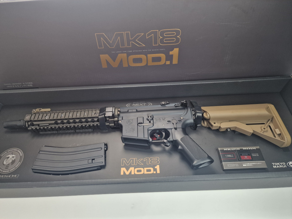 Купить TOKYO MARUI 13331 MK18 MOD.1 Next Gen Recoil Shock NGRS