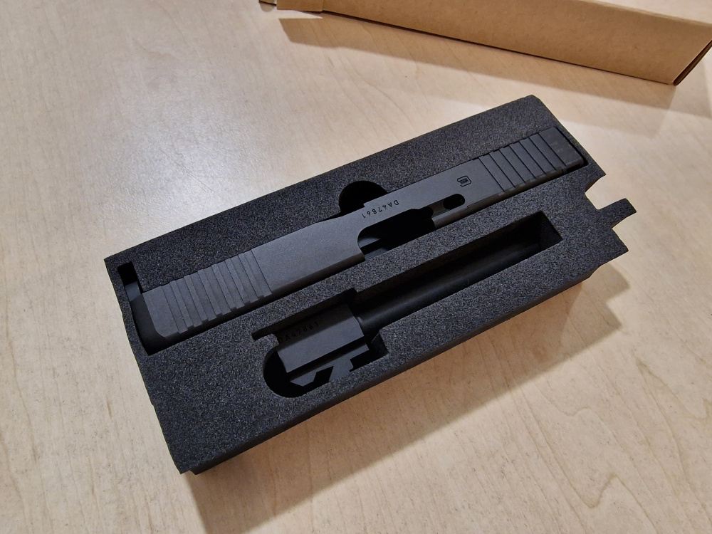 Купить GHK 20464 BFA GHK Glock 17 Gen 5 MOS GBB Steel Slide