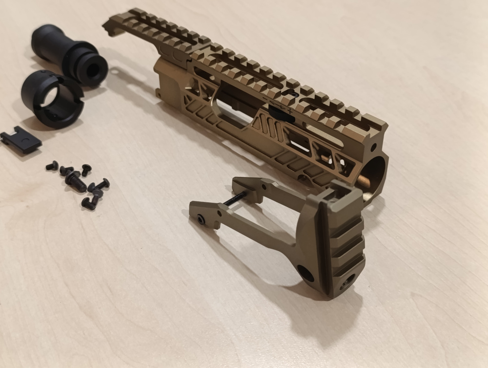 Купить 5KU 15690 AAP-01 Carbine Kit TYPE-A FDE для страйкбола по цене 9 ...
