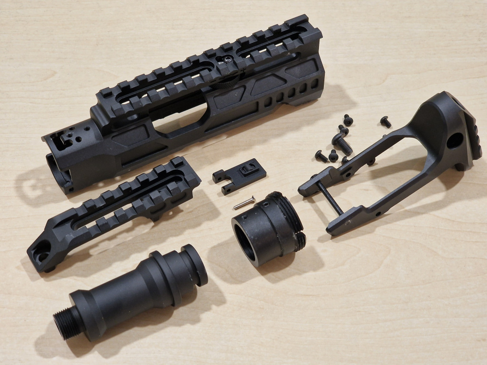 Купить 5KU 15210 AAP-01 Carbine Kit TYPE-C BLACK для страйкбола по цене ...