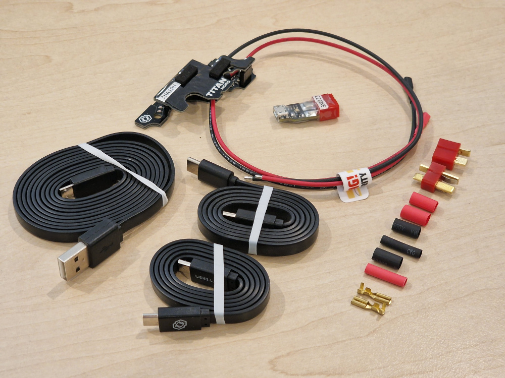 Купить GATE 14841 TITAN V2 NGRS Set (Front wired) для страйкбола