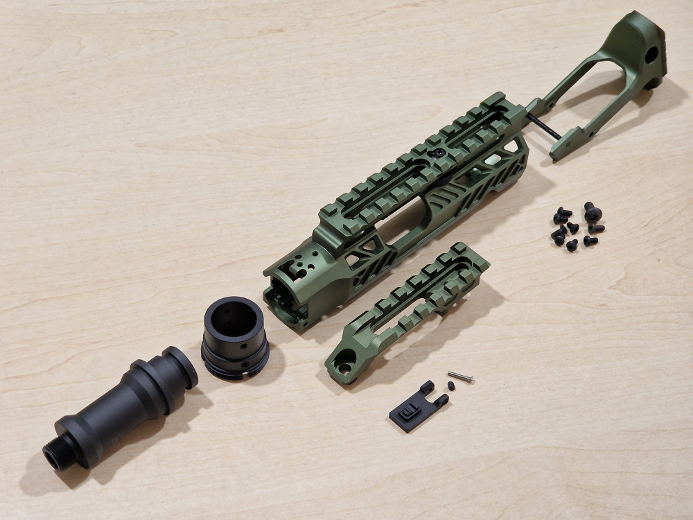 Купить 5KU 15208 AAP-01 Carbine Kit TYPE-A GREEN для страйкбола по цене ...