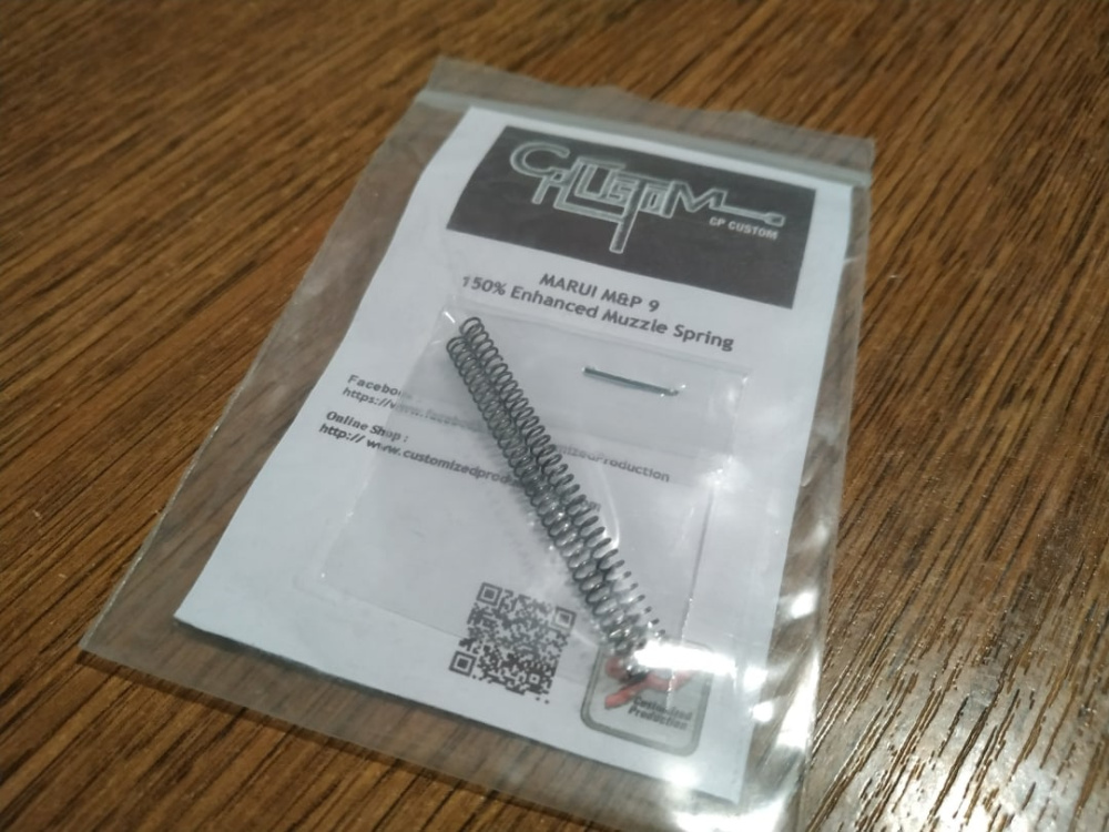 cp custom nozzle spring 150 M&P9 MARUI