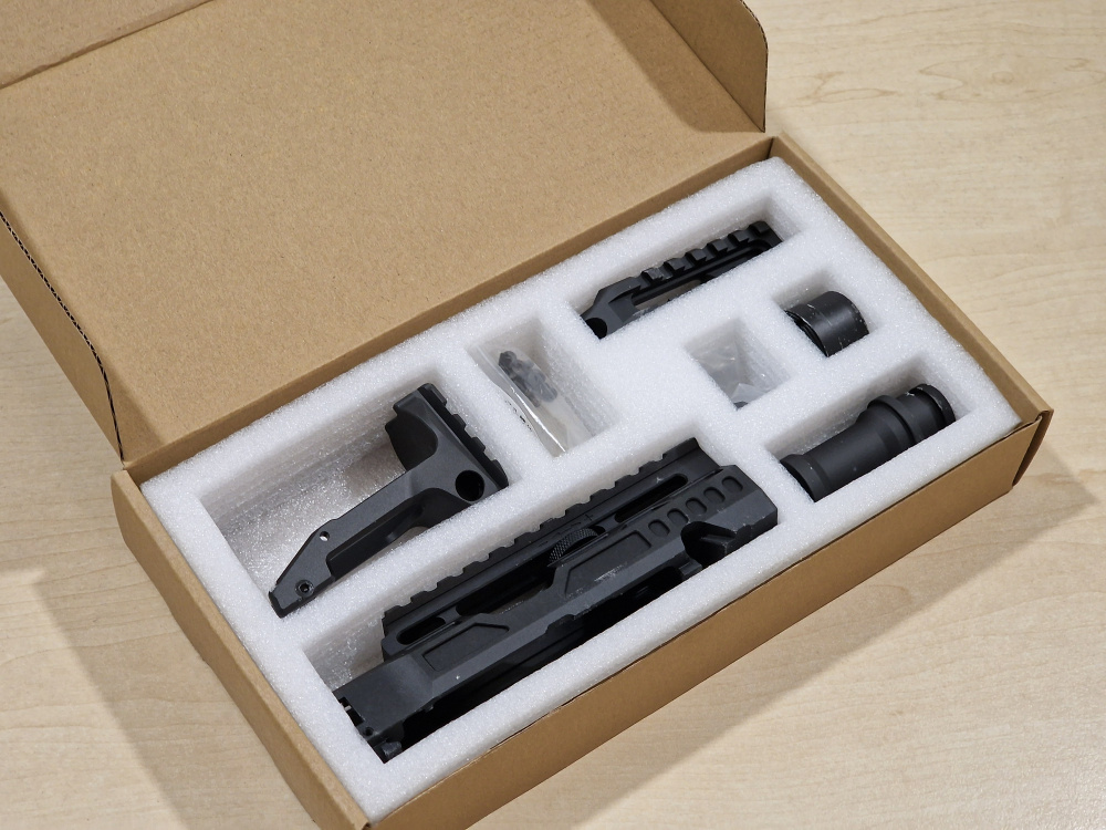 Купить 5KU 15210 AAP-01 Carbine Kit TYPE-C BLACK для страйкбола по цене ...